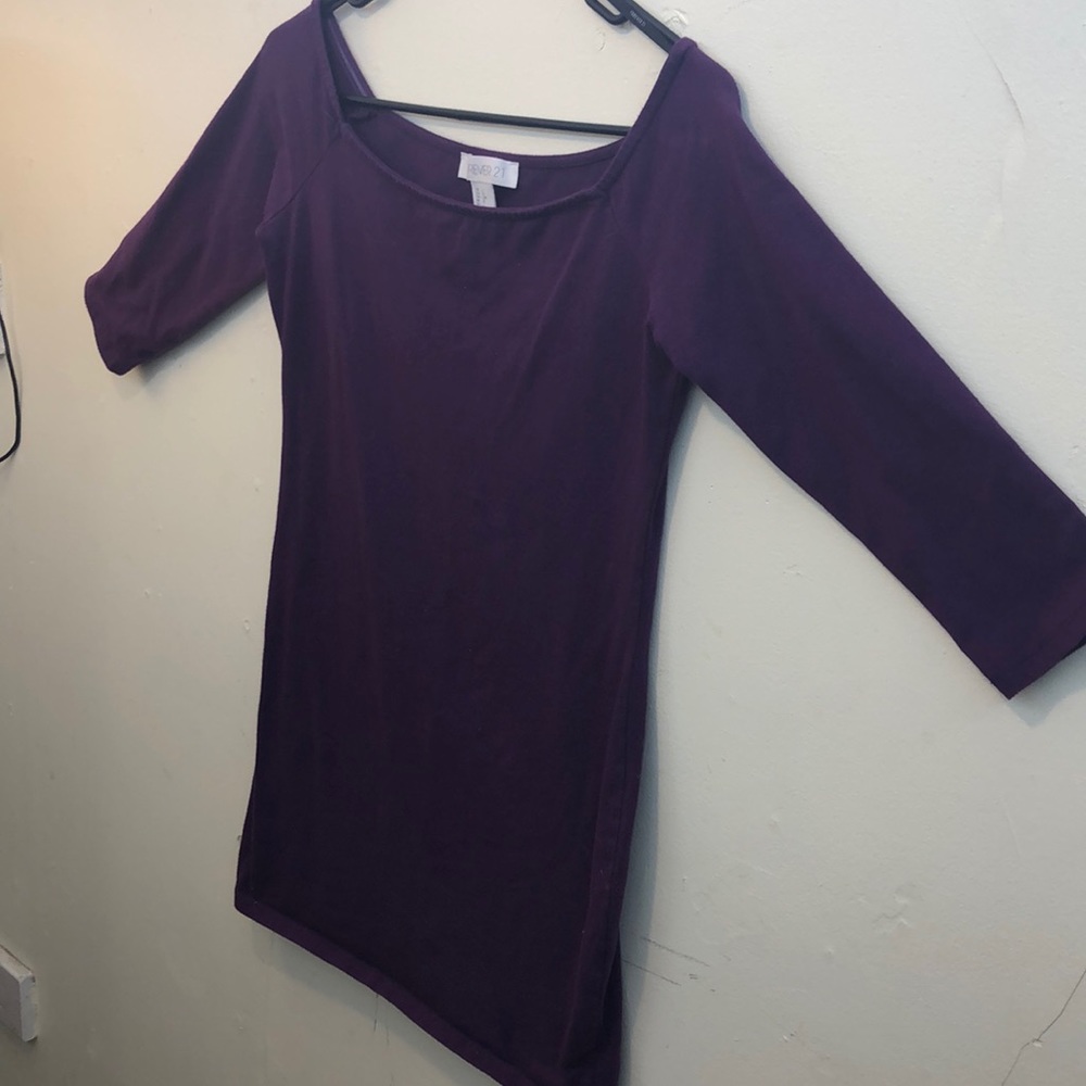 Purple party dress
